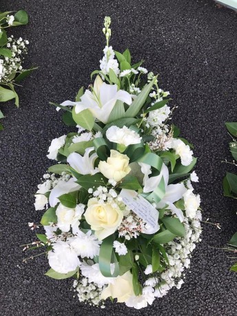 White Sympathy Teardrop