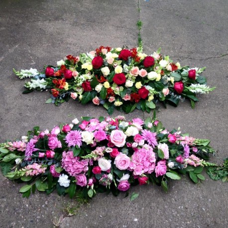 Beautiful Mixed Coffin Spray