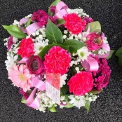 Pink Sympathy Posy